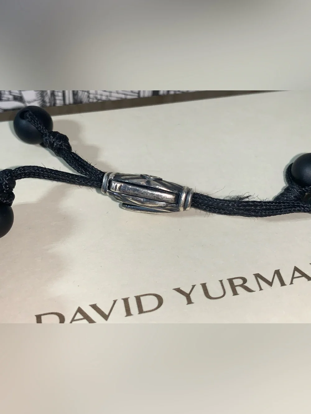 David Yurman Spiritual Beads Two-Row Woven Bracelet w/ Black Onyx & Tiger's Eye